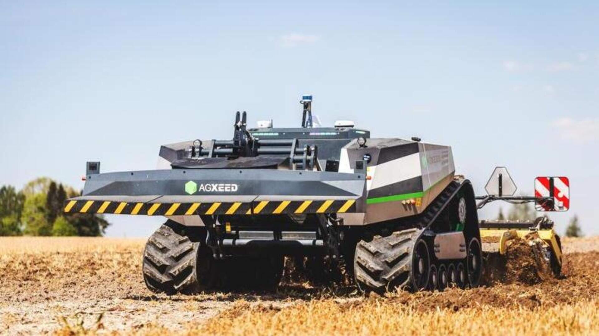 robot tractor